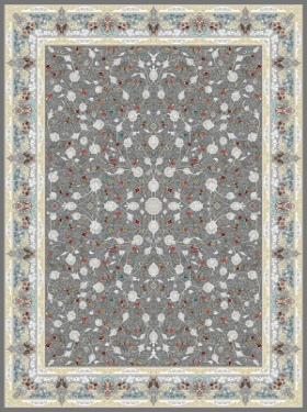 فرش 700 شانه رنگی کد 2291 فردین